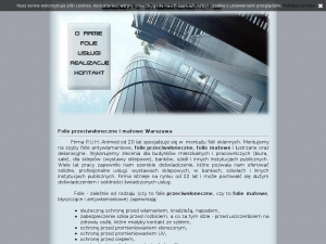 Firma, która oferuje montaż folii przeciwsłonecznych